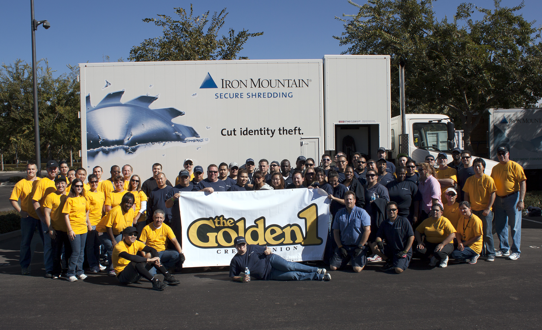 Golden 1 Shred Event Eliminates More than 139,000 Pounds of