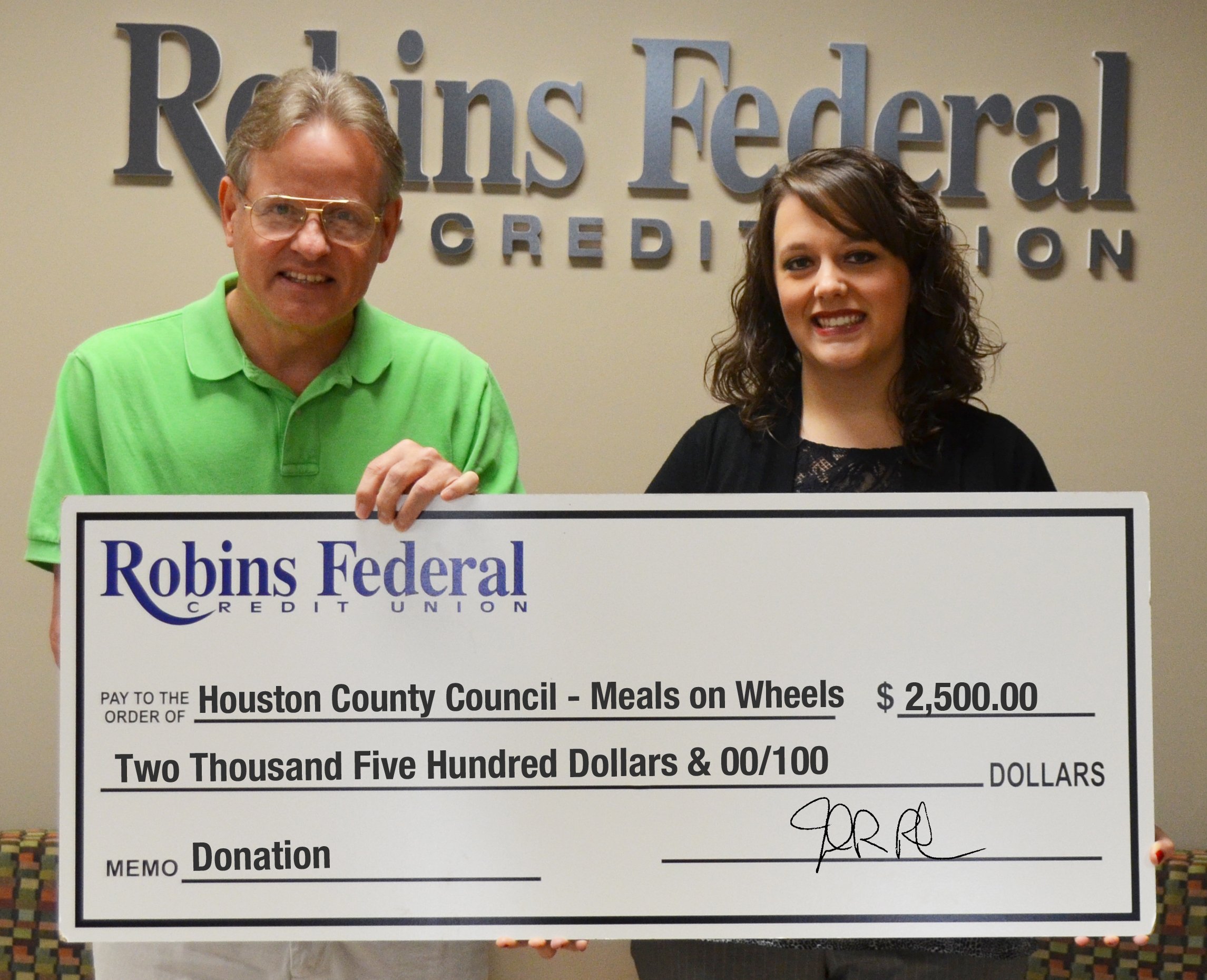 Robins Federal Credit Union Partners with Meals on Wheels CUInsight