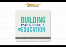 Building partnerships in education