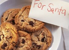 Santa’s chocolate chip cookies…with no chocolate chips?