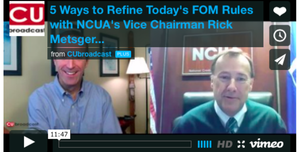 5 ways to refine FOM with NCUA’s Vice Chairman Rick Metsger