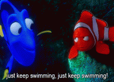 Just keep swimming