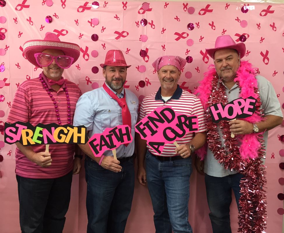 Neighbors raises more than $7,000 during real men Wear Pink campa