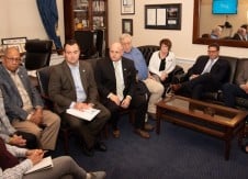 CU difference, cybersecurity part of Hill visits from Conn., Maine, Mich.