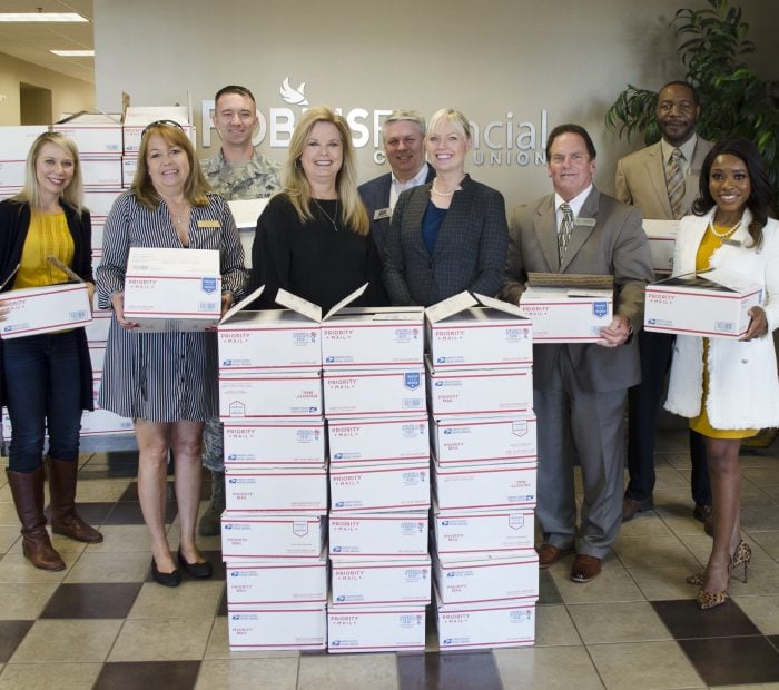 robins-financial-credit-union-collects-care-packages-for-troops-overseas-cuinsight