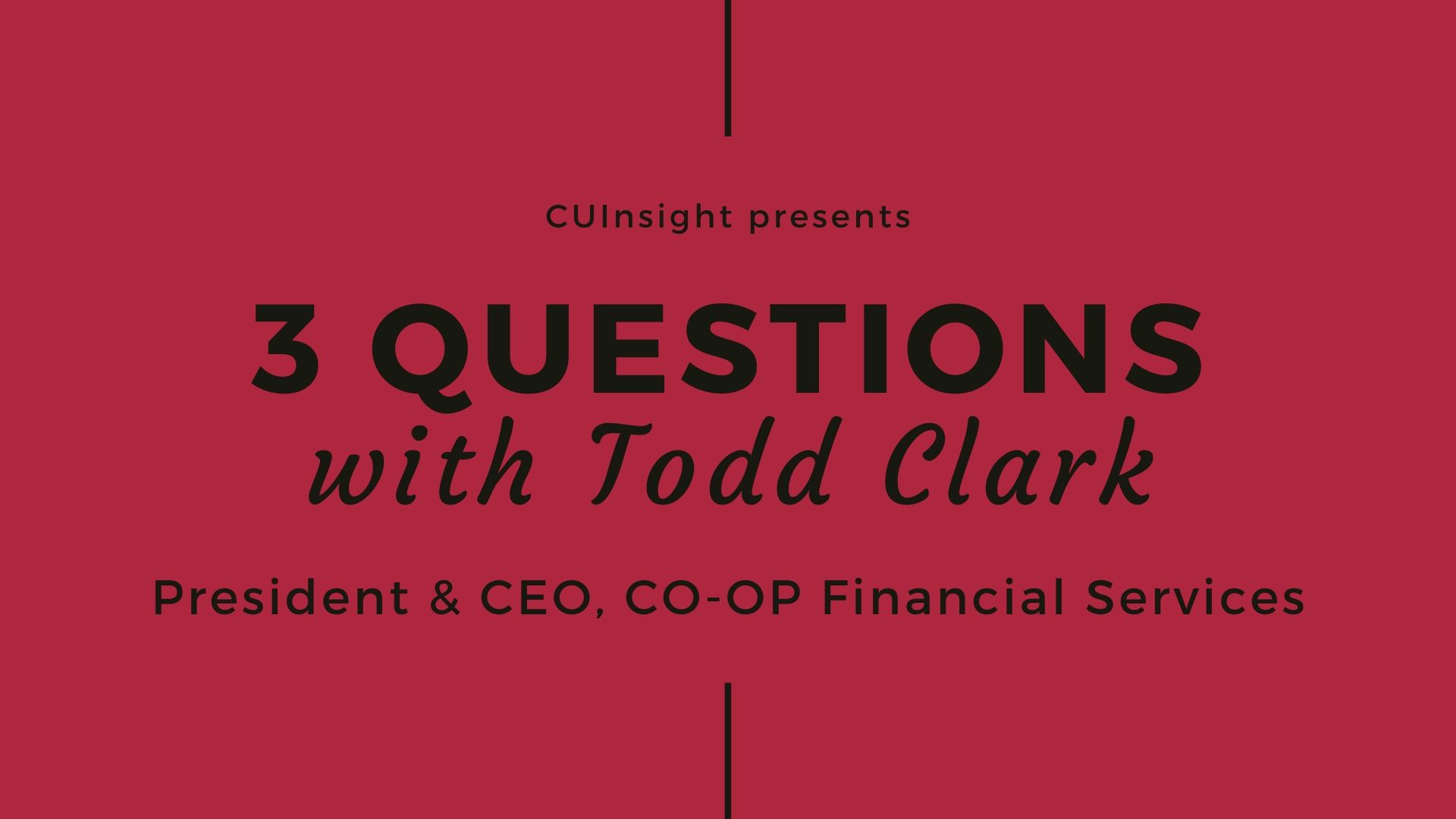 3 questions with CO-OP Financial Services’ Todd Clark