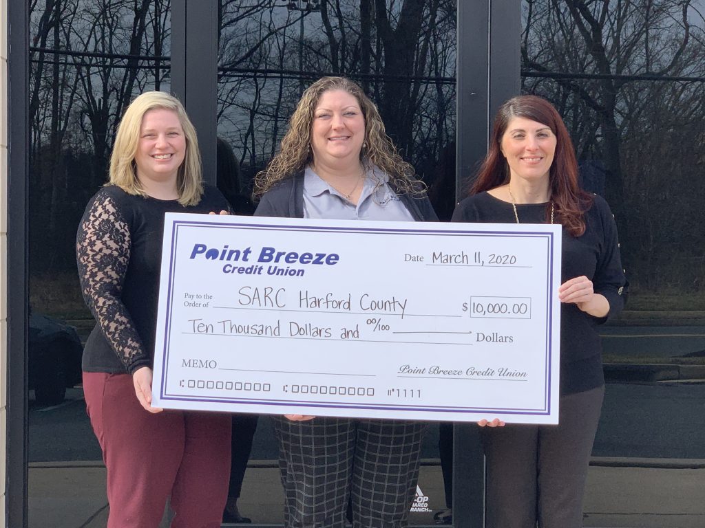 SARC Will Use 10 000 Donation From Point Breeze Credit Union To 