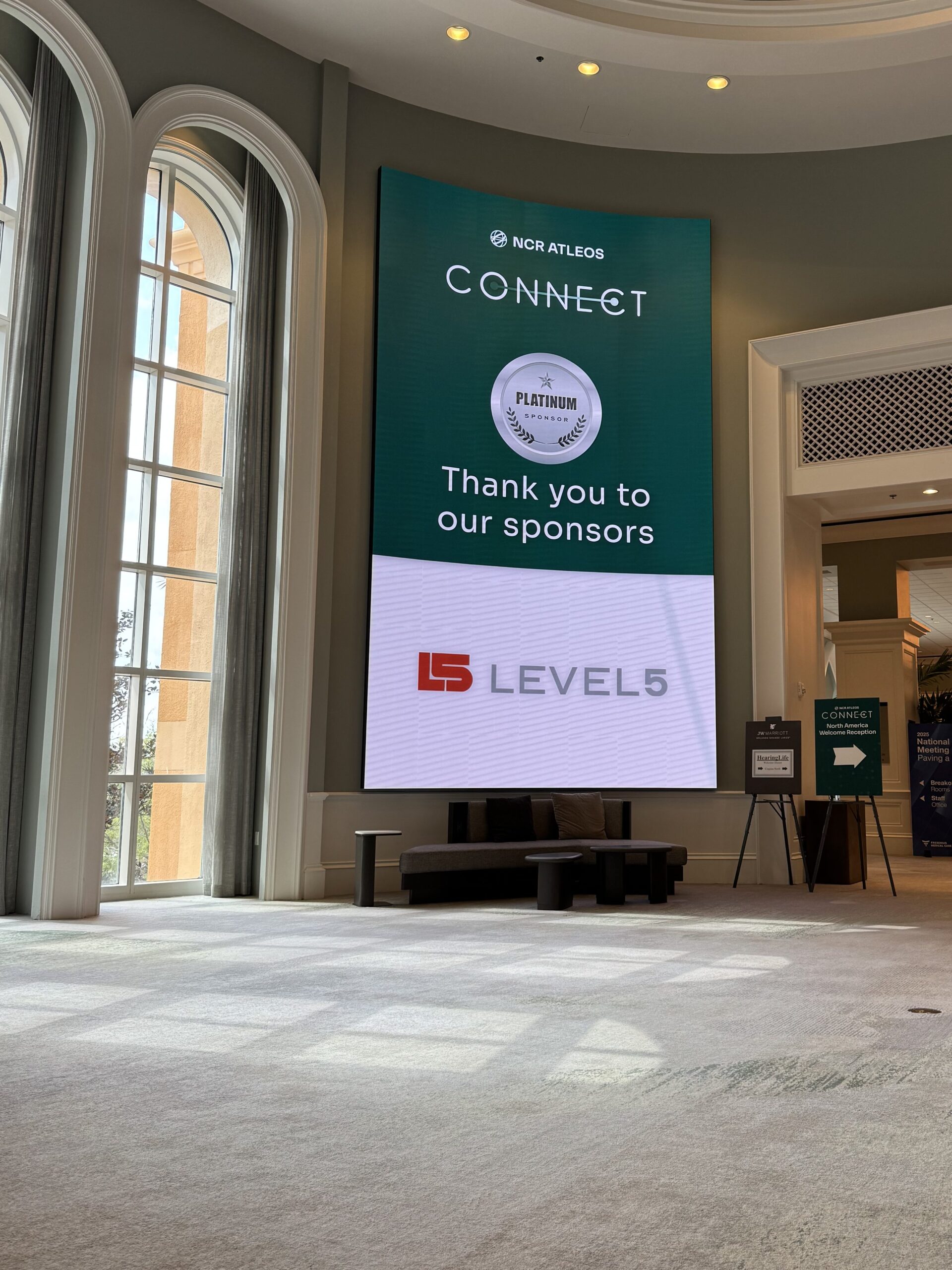 NCR ATLEOS CONFERENCE LEVEL5 SPONSOR